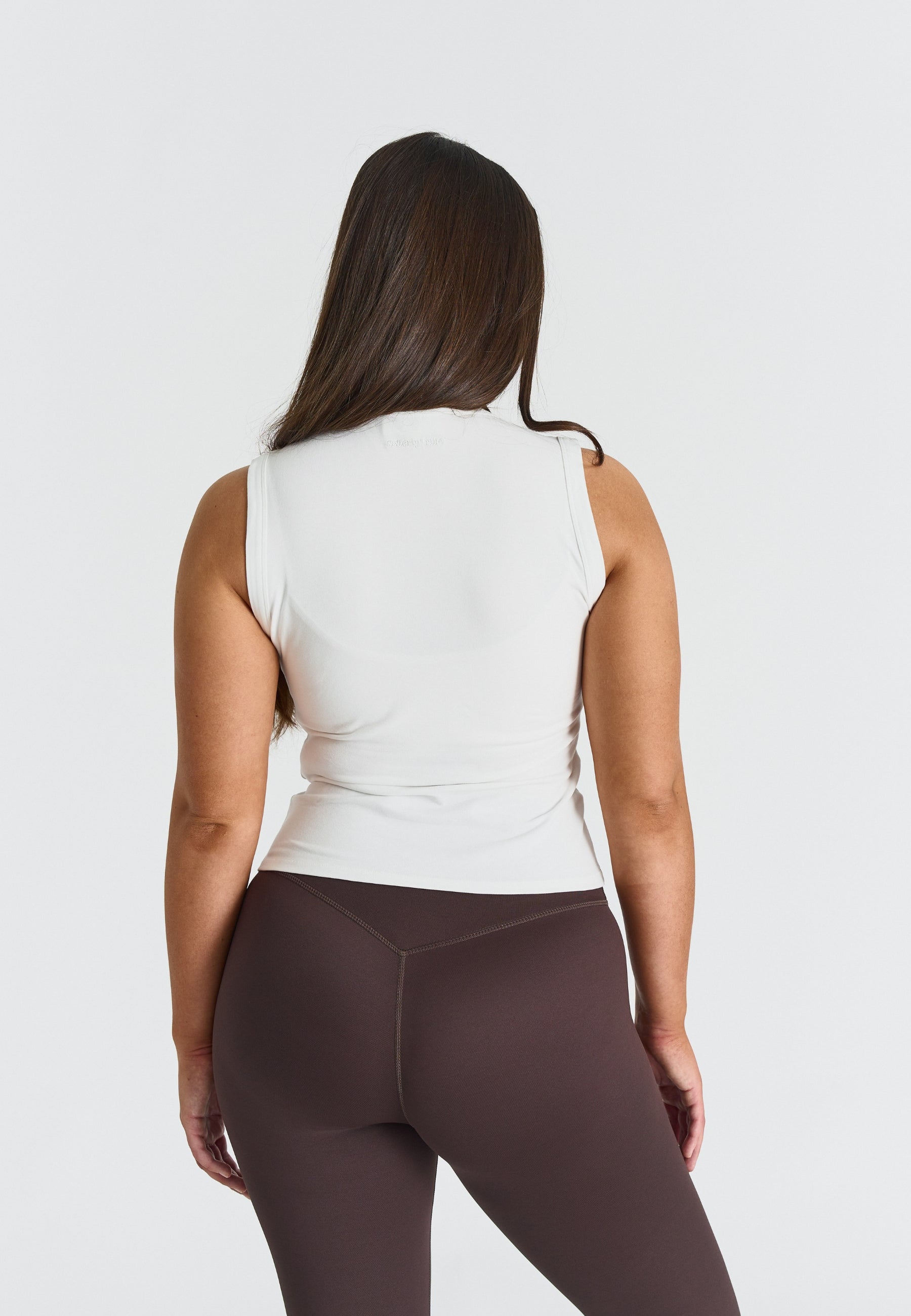 Débardeur Doux et Confortable en Coton - Blanc Cassé