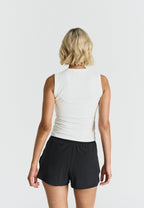 Débardeur Doux et Confortable en Coton - Blanc Cassé
