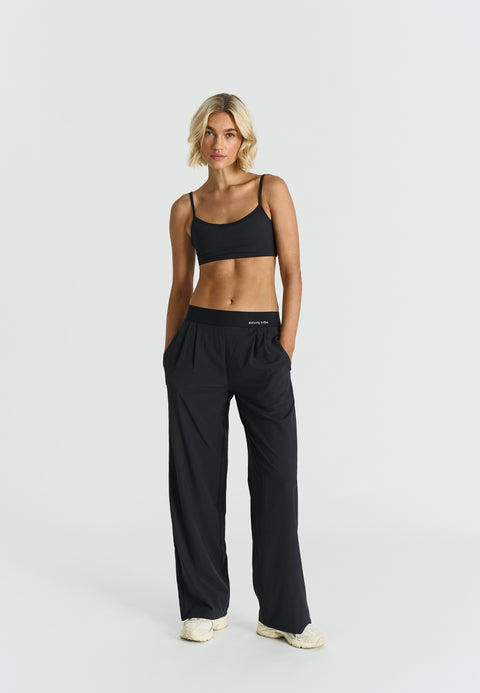 Pantalon Jambe Large - Noir