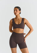 Soutien-gorge plongeant - Espresso