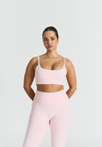 Soutien-gorge double couche - Rose pâle