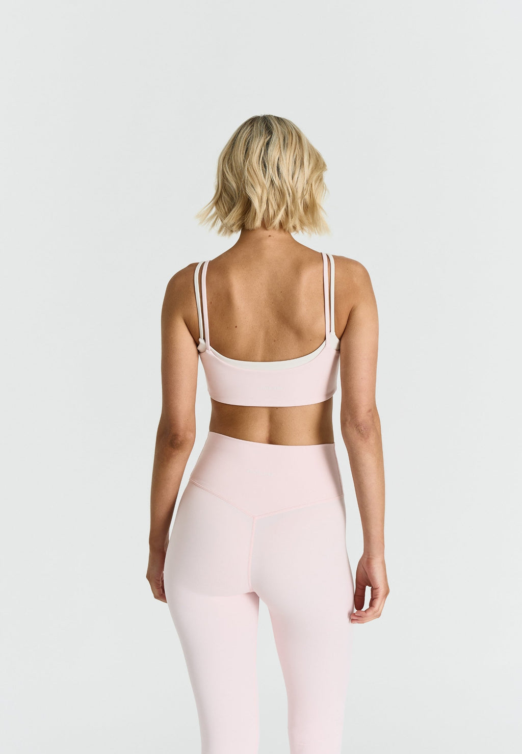Soutien-gorge double couche - Rose pâle