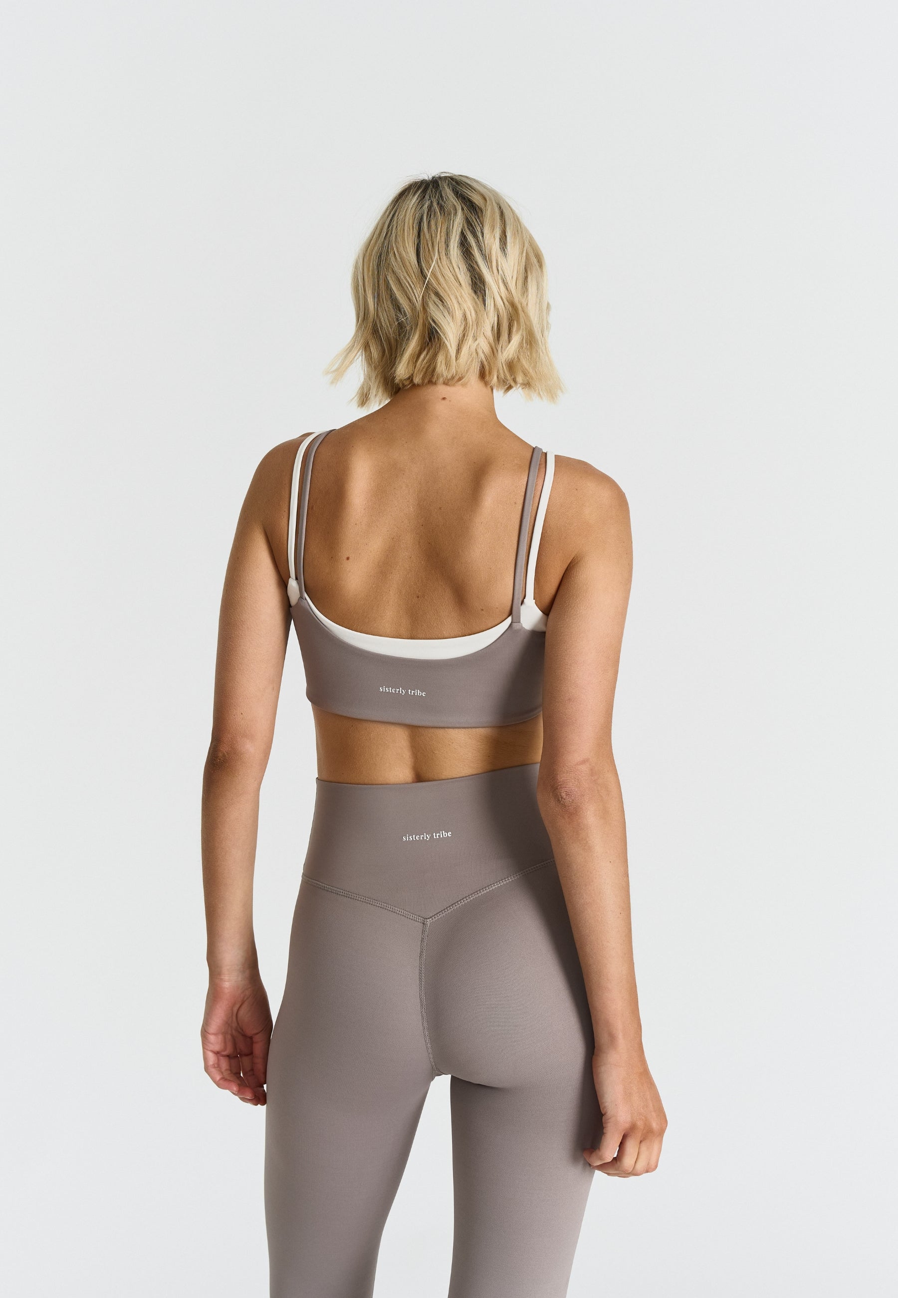 Double Layer Bra - Clay