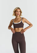Soutien-gorge double épaisseur - Espresso