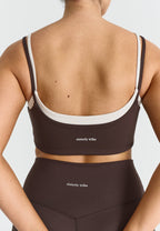 Soutien-gorge double épaisseur - Espresso