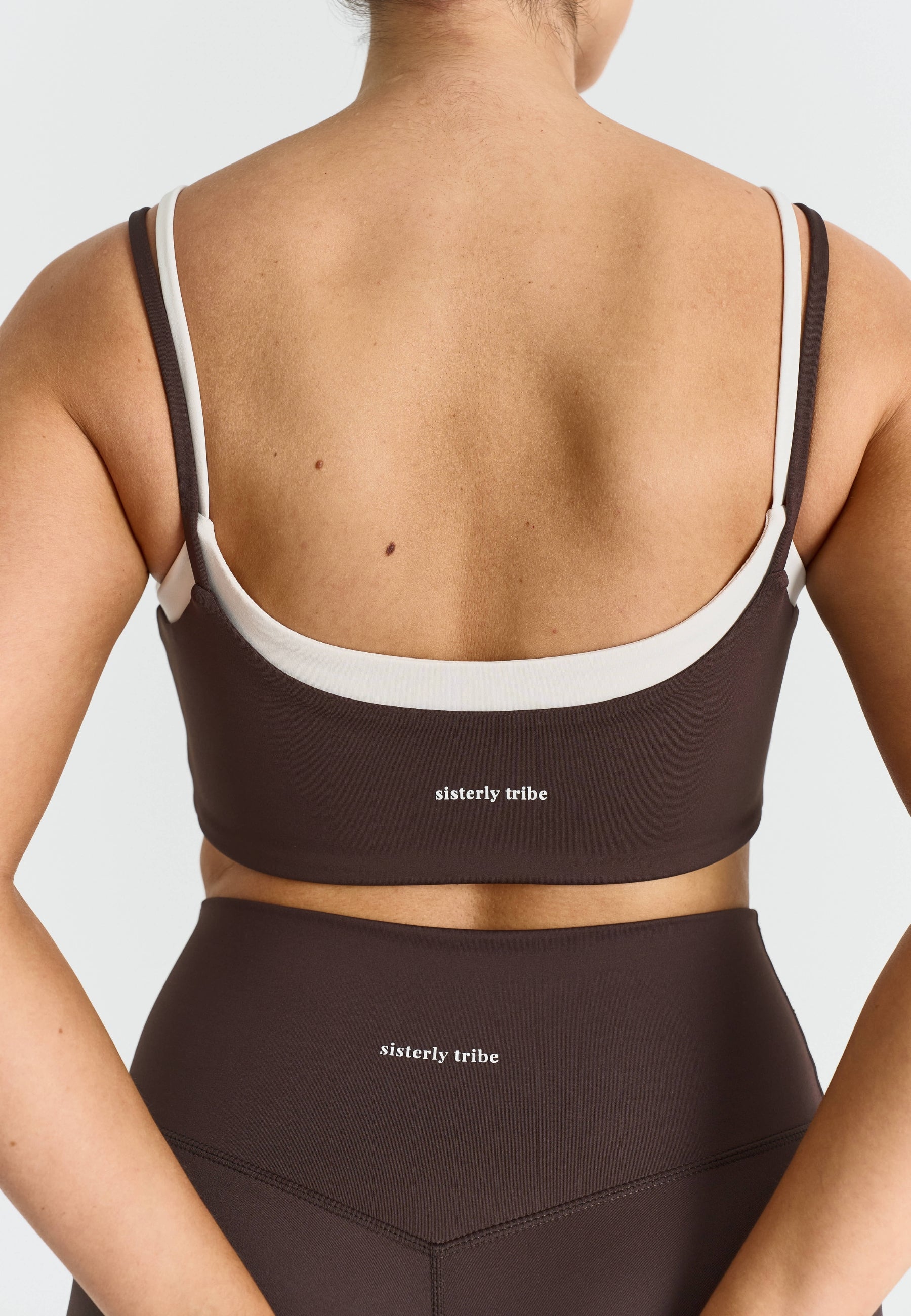 Soutien-gorge double épaisseur - Espresso