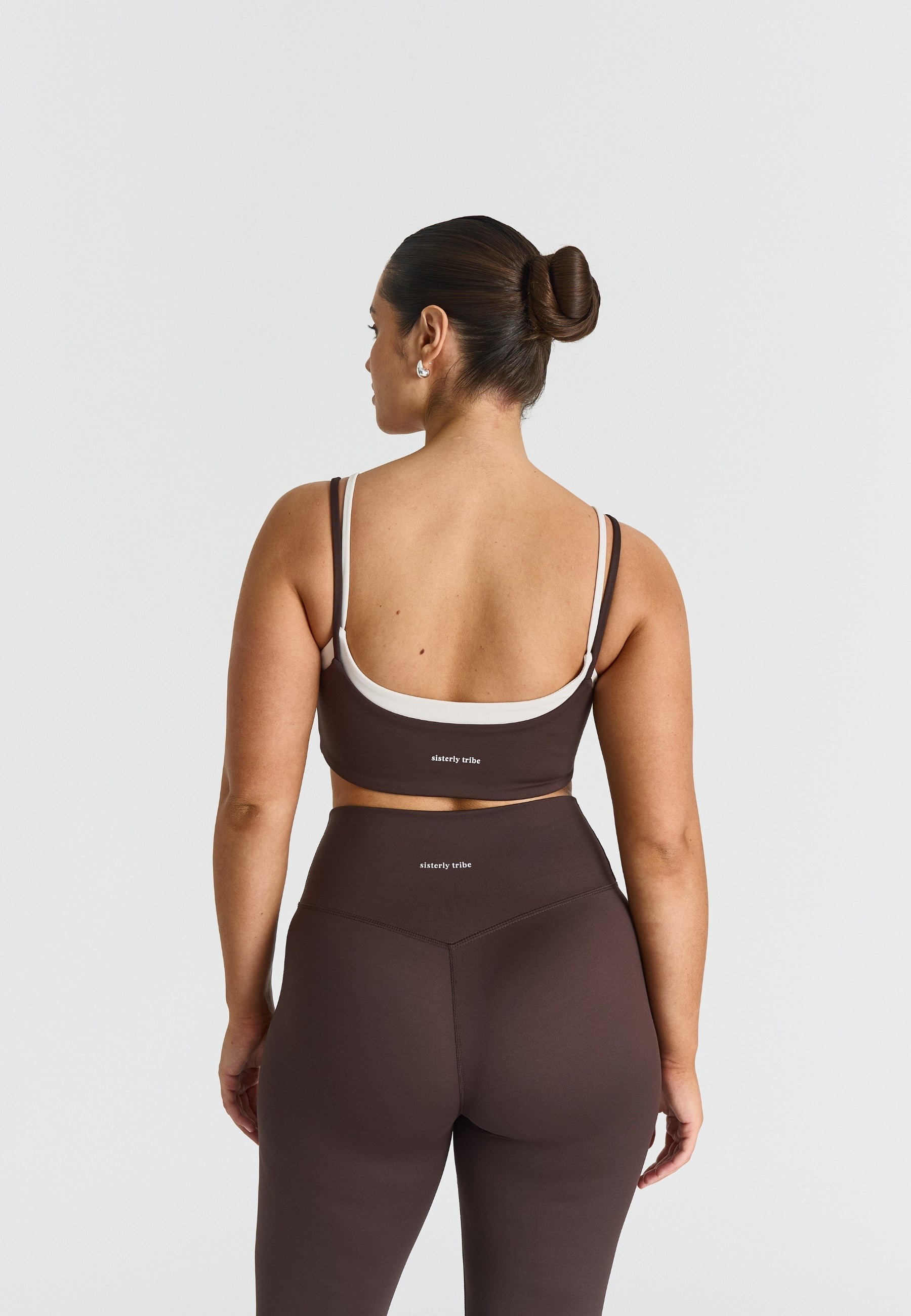 Soutien-gorge double épaisseur - Espresso