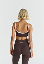 Soutien-gorge double épaisseur - Espresso