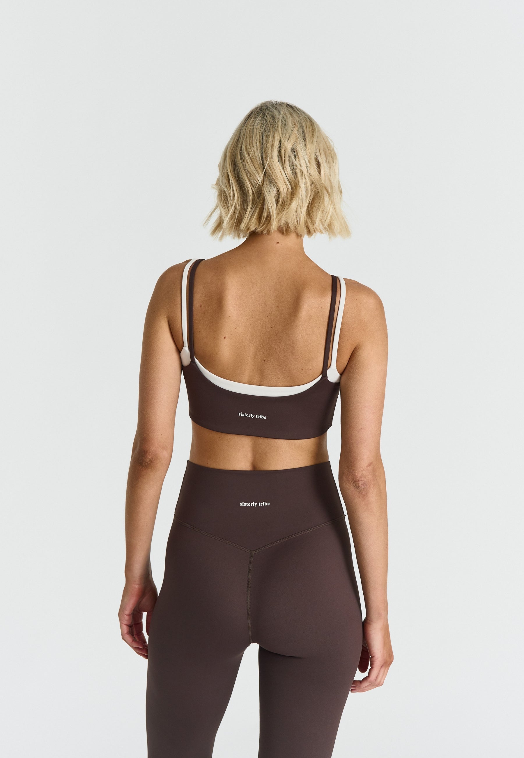 Soutien-gorge double épaisseur - Espresso