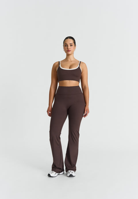 Legging évasé - Expresso