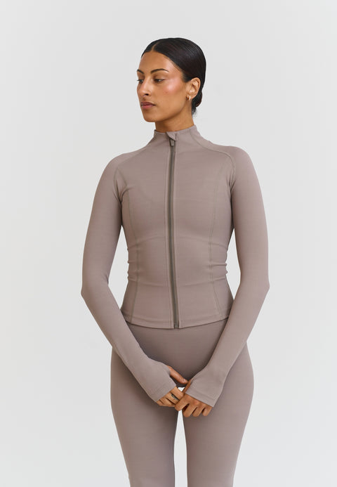 Zip Jacket - Clay